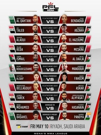 PFL 2024 MENA #1: Regular Season - Taleb vs. Abzakh