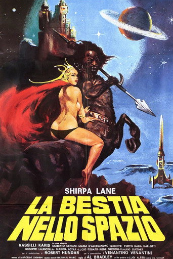 Okładka filmu La bestia nello spazio