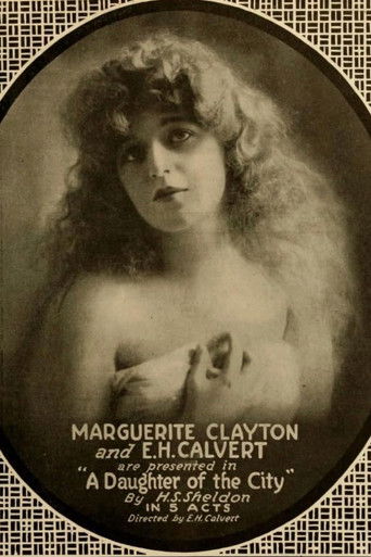 Cartell de A Daughter of the City