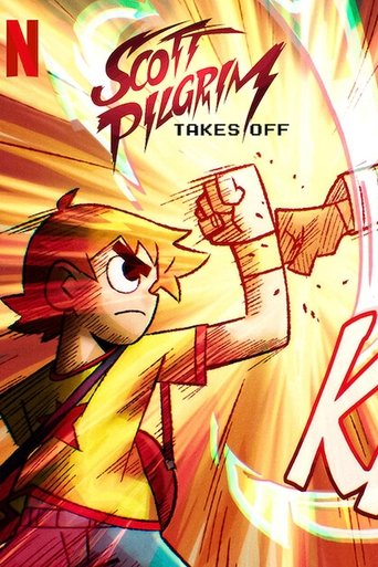 Scott Pilgrim Takes Off Poster