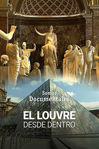 El Louvre desde dentro poster