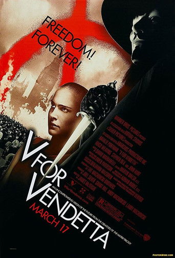 'V for Vendetta' Unmasked poster