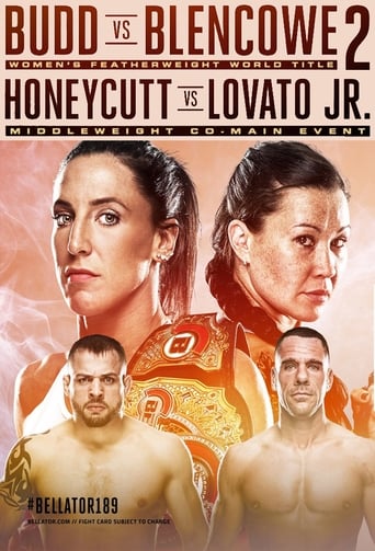 Poster of Bellator 189: Budd vs. Blencowe 2