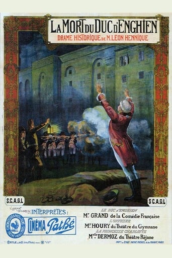 Poster för La Mort du duc d'Enghien