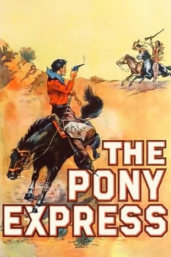 Poster för The Pony Express