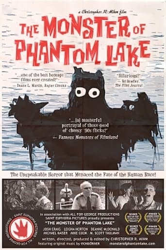 Poster för The Monster of Phantom Lake