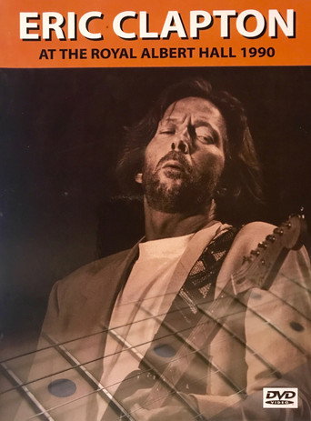 Eric Clapton At The Royal Albert Hall 1990 poster