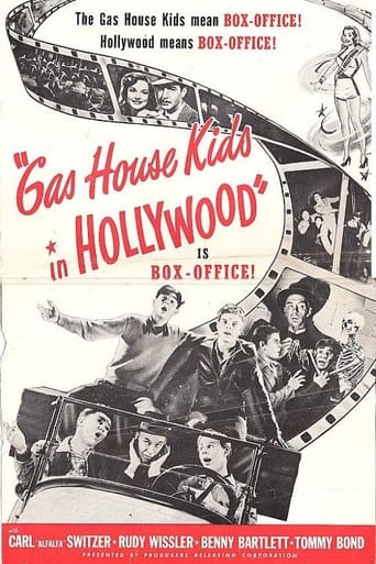 Poster för The Gas House Kids in Hollywood