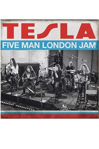 Tesla - Five Man London Jam poster