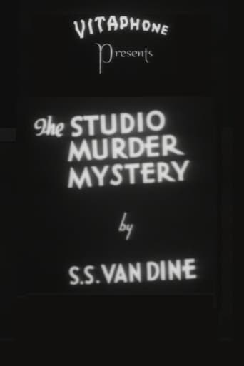 Poster för The Studio Murder Mystery