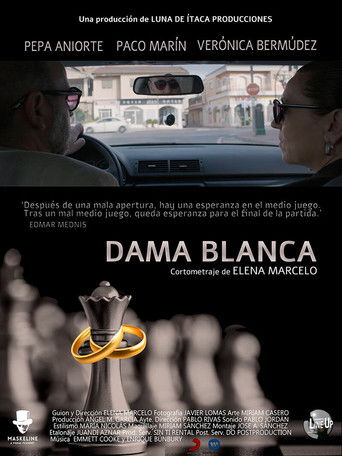 Dama blanca poster