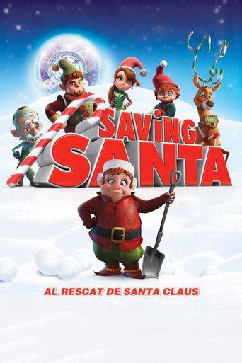 Cartell de Saving Santa. Al rescat de Santa Claus