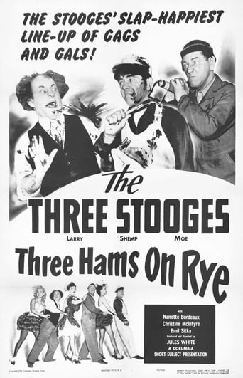 Poster för Three Hams on Rye