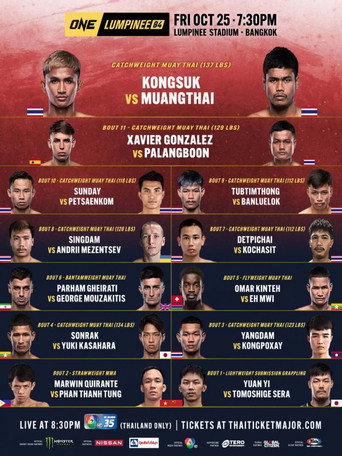 ONE Friday Fights 84: Kongsuk vs. Muangthai (2024)