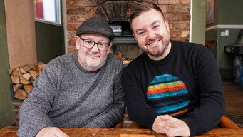 Alex Brooker and Johnny Vegas