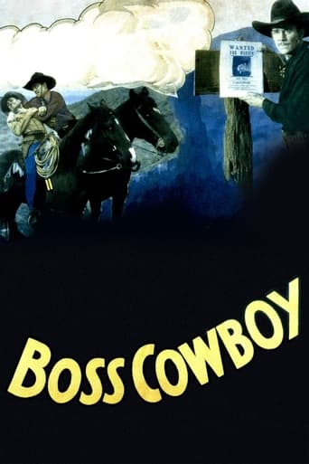 Poster för The Boss Cowboy
