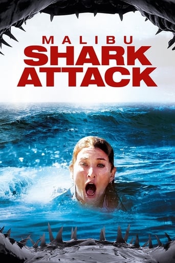 Malibu Shark Attack Poster