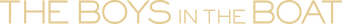 The Boys in the Boat logo