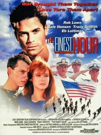 Movie poster: The Finest Hour (1992) เดอะ ไฟเนสท์ อาวร์