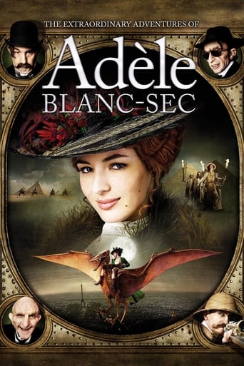 Movie poster: The Extraordinary Adventures of Adele Blanc-Sec (2010) พลังอะเดลข้ามขอบฟ้าโค่น 5 อภิมหาภัย