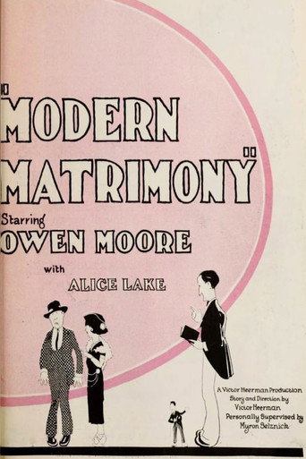 Modern Matrimony (1923)