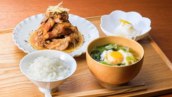 Rika's TOKYO CUISINE: Teishoku Meal Set with Pork Spareribs