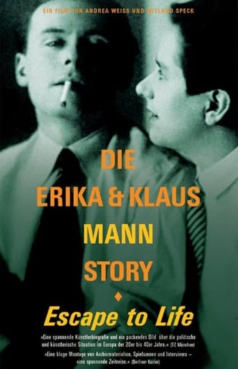 Poster för Escape to Life: The Erika and Klaus Mann Story