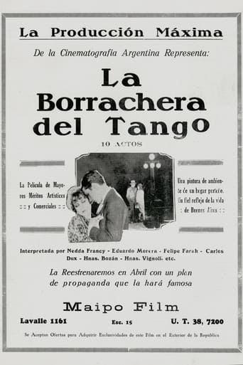 Poster of La borrachera del tango