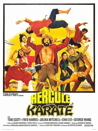 poster Mr. Hercules Against Karate