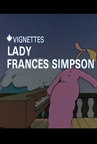 Poster för Canada Vignettes: Lady Frances Simpson