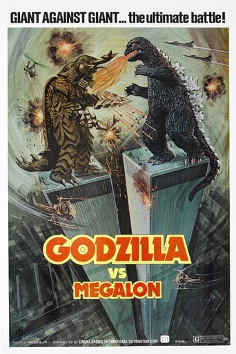 Movie poster: Godzilla vs Megalon (1973) ก็อตซิลล่า ปะทะ สัตว์ประหลาดใต้พิภพ