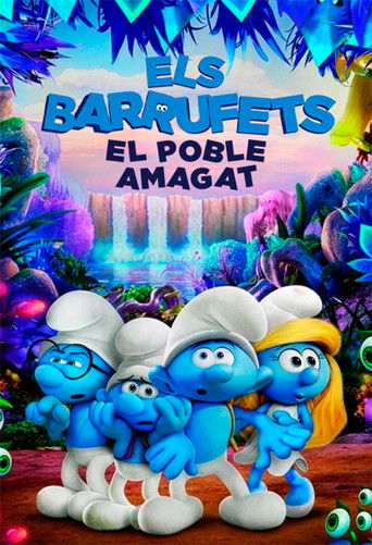 Cartell de Els barrufets: El poble amagat