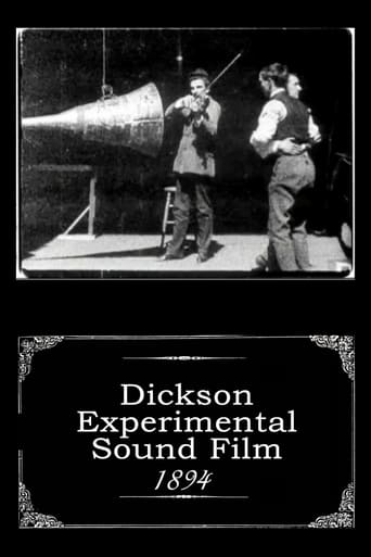 Poster för Dickson Experimental Sound Film