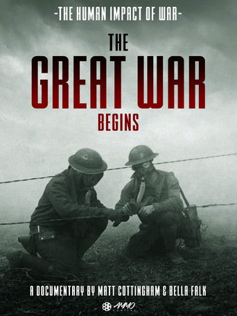 The Great War Begins poster