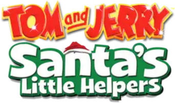 Tom and Jerry Santa's Little Helpers logo
