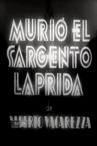 Poster of Murió el sargento Laprida
