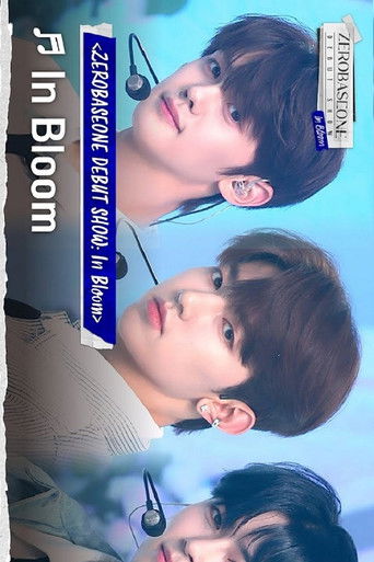 ZEROBASEONE DEBUT SHOW:In Bloom poster