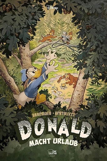 Donald Takes a Holiday poster