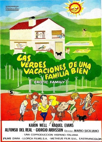 Poster of Las verdes vacaciones de una familia bien