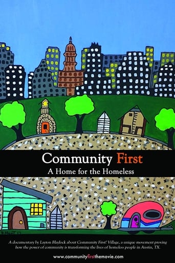 Poster för Community First, A Home for the Homeless