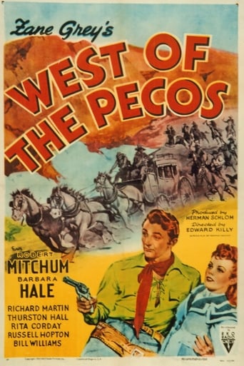 Poster för West of the Pecos