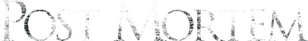 Post Mortem logo