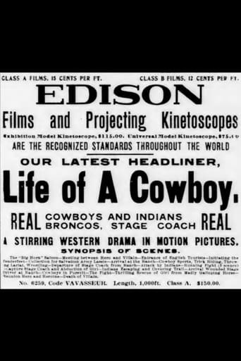 Poster för The Life of a Cowboy