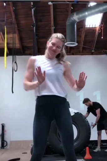 Lily Rabe Crushing A Workout Pt. 1