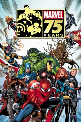Poster för The Marvel Universe Expands: Marvel 75th Anniversary