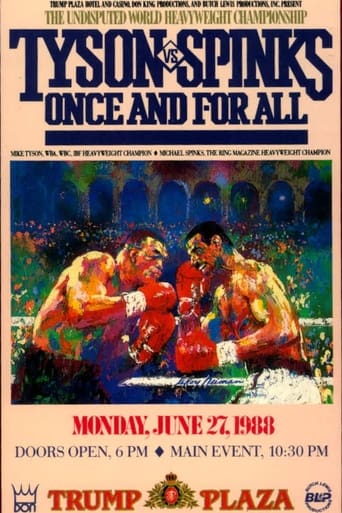 Poster of Mike Tyson vs. Michael Spinks