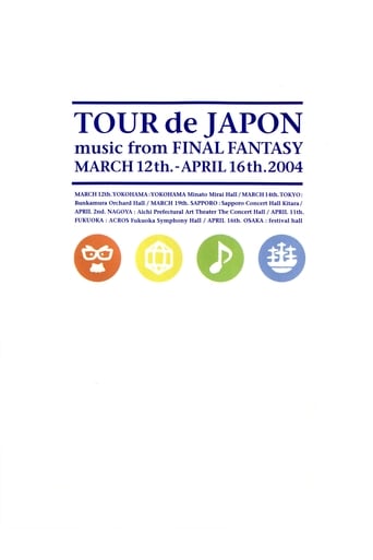 Poster för Tour de Japon: music from Final Fantasy