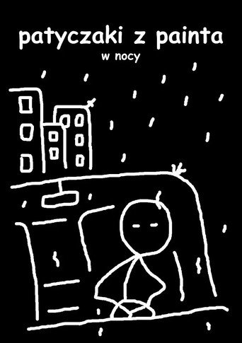 Poster film w nocy