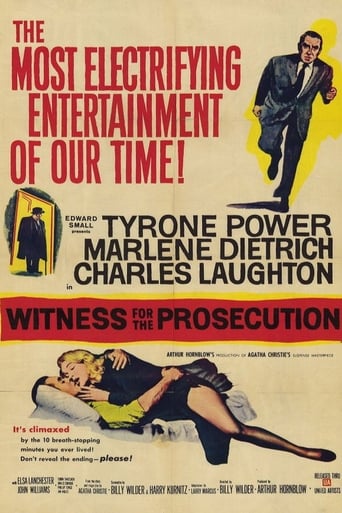 Poster för Witness for the Prosecution