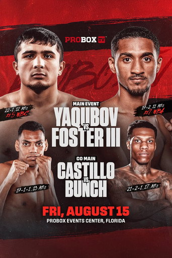 Muhammadkhuja Yaqubov vs. William Foster III (2025)